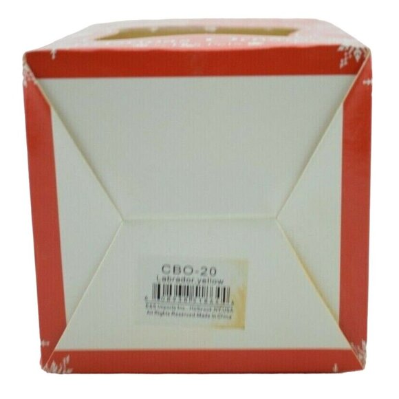 ES Pets Dog Lovers Unbreakable Ball New Yellow Labrador Christmas Ornament - Picture 6 of 6